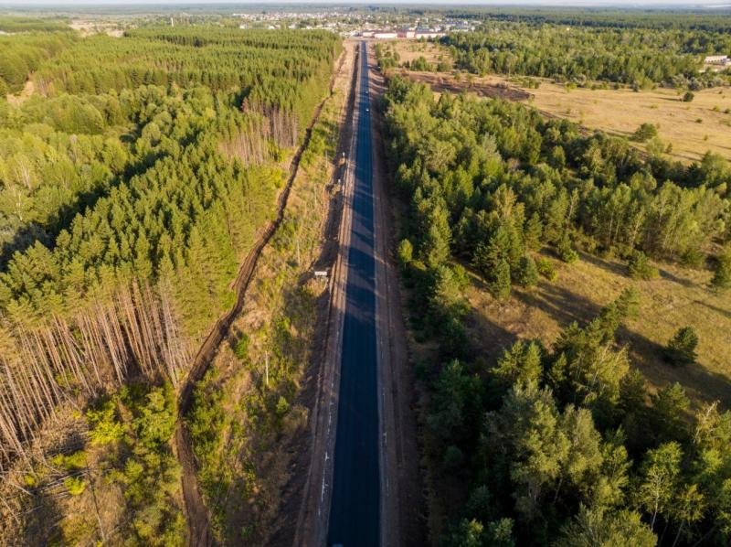 В Самарской области завершается ремонт дороги "Отрадный - Богатое" - Борское