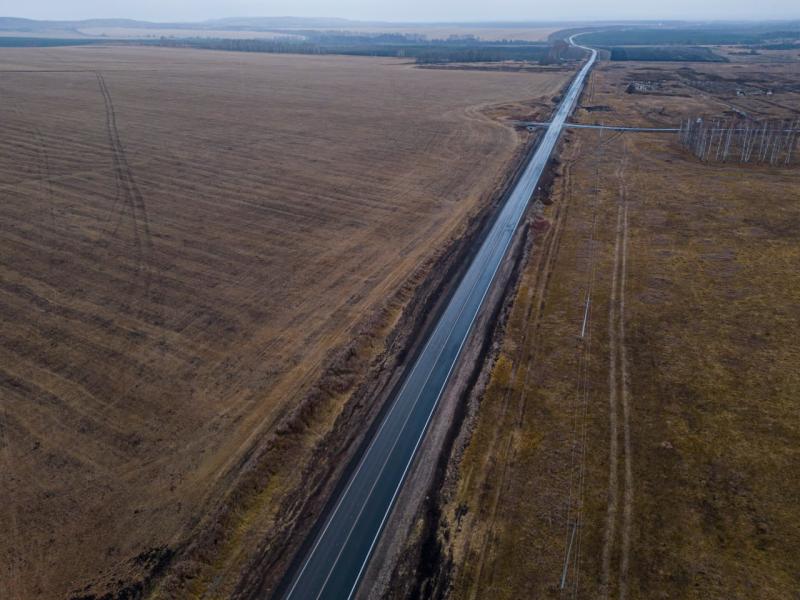 В Самарской области отремонтировали 15-километровую трассу