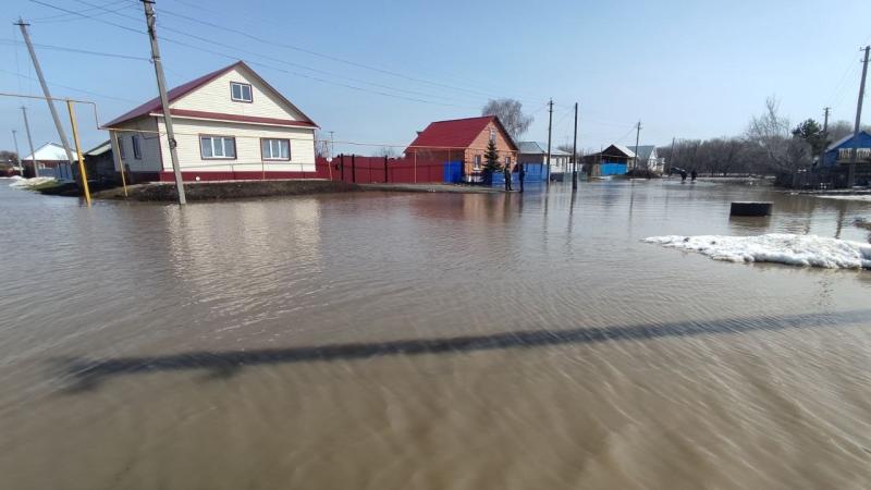 В Самарской области уровень воды в реке Чапаевке приближается к опасной отметке