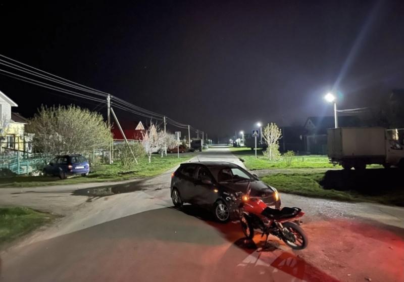 Волжская автоледи сбила несовершеннолетнего мотоциклиста