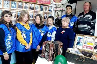 "Волонтеры Победы" Шенталинского района изучают историю