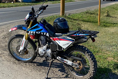 В Ставропольском районе сотрудники полиции задержали 14-летнего подростка за рулем мопеда