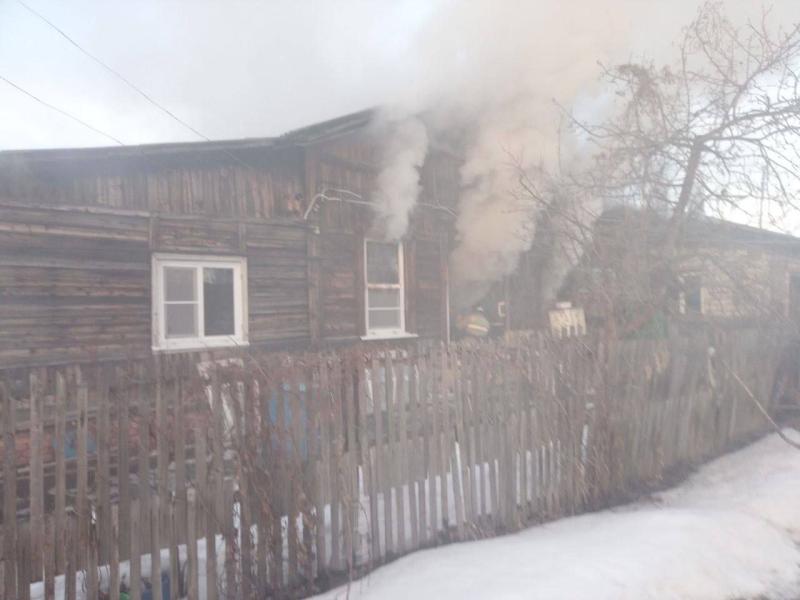 В Самарской области 10 марта горел 4-квартирный барак