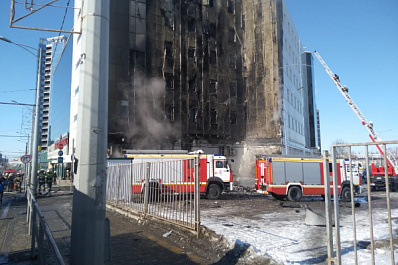 Стали известны подробности крупного пожара на Московском шоссе