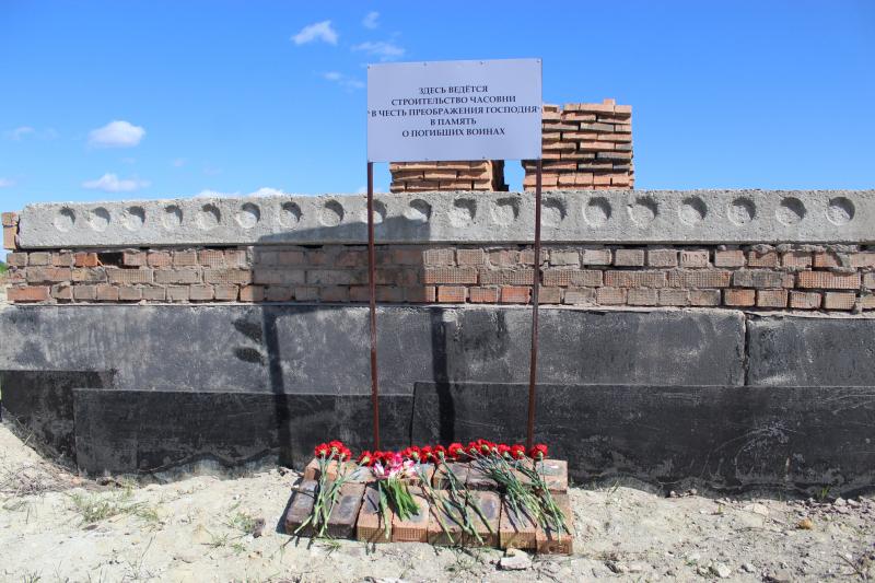 В память о погибших воинах: в Кинельском районе ведут строительство часовни