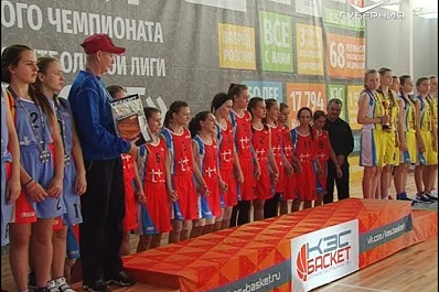 В регионе определили лучшие баскетбольные команды школ