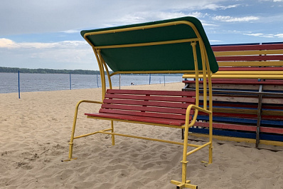 На пляжах Самары в 2021 году для отдыхающих установят 1430 единиц оборудования