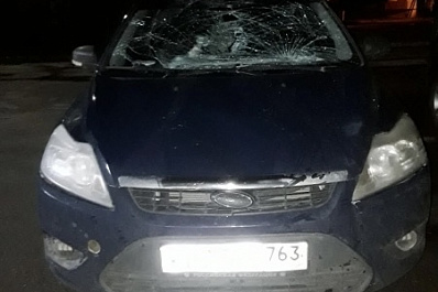 В Чапаевске молодой водитель "Форда" устроил ДТП на улице Железнодорожной