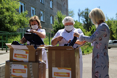 Самарские волонтеры рассказали о своей работе в штабе #МыВместе