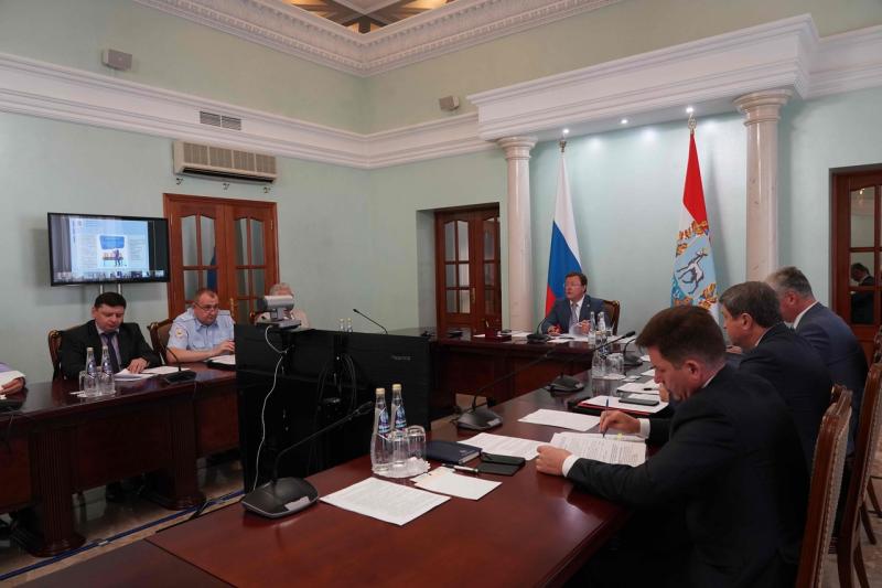 Дмитрий Азаров провел заседание корсовета по обеспечению правопорядка