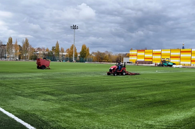 Строительство нового стадиона "Орбита" в Самаре выполнено на 70 %