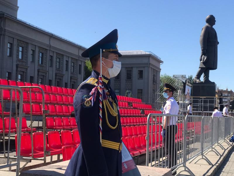 В Самаре прошла генеральная репетиция Парада Победы