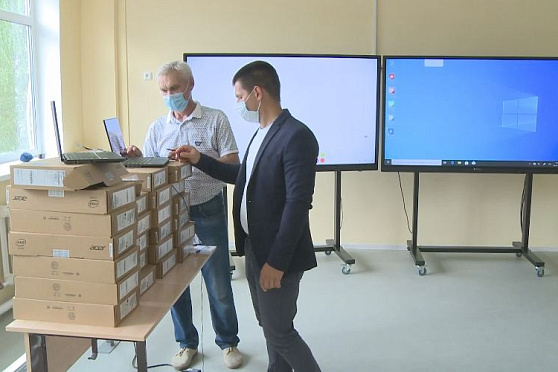 Современные школьные доски. Хорошие новости Волжского района