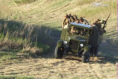 Историческая реконструкция эпизода боя после 9 мая 1945-го прошла в Самарской области