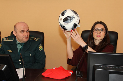 В Самаре презентовали официальный мяч чемпионата мира по футболу