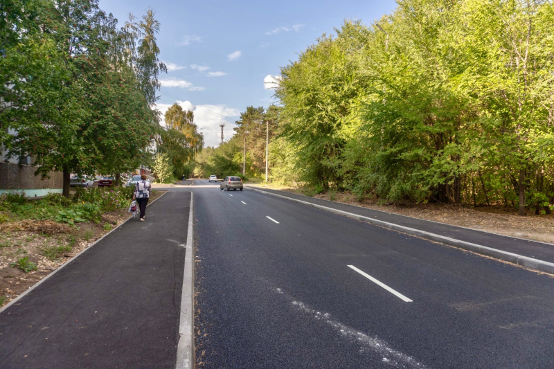 Комфортно и безопасно: жители Сызрани оценили новую дорогу около ДК "Горизонт"