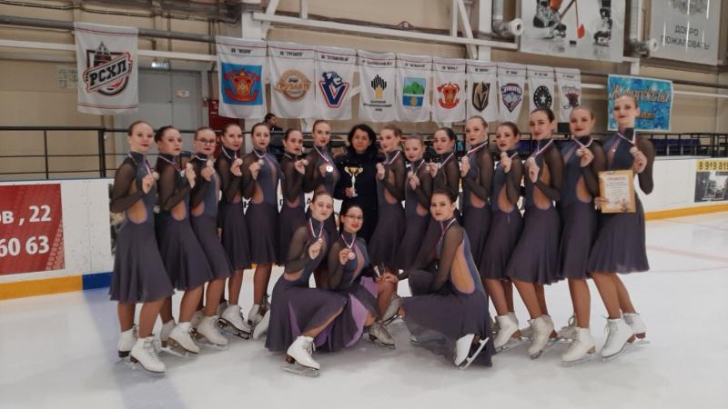 В Сызрани прошел финал Кубка России по синхронному катанию на коньках