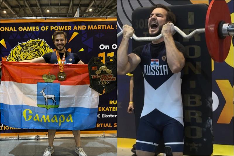 "Сильнейшие люди живут в Самаре": Шамиль Гимаев стал абсолютным чемпионом мира на турнире по силовым видам спорта