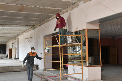 Обновлённый Дом культуры в Сергиевском районе скоро откроет двери для гостей 