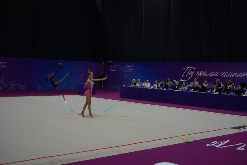 В Тольятти с 4 по 7 ноября проходит всероссийский турнир по художественной гимнастике 