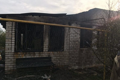 В Сызрани при пожаре в частном доме погиб 35-летний мужчина