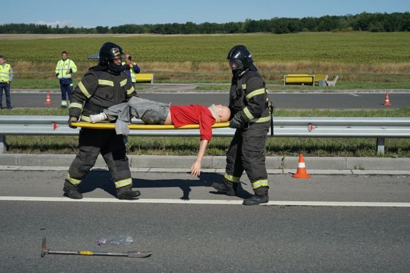 На Обходе Тольятти отработали навыки спасения людей