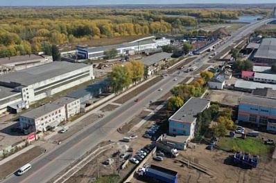 В Самаре на въезде со стороны Кировского моста до Ветлянской открыли четырехполосное движение