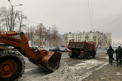 На полигоны с улиц Самары вывезли 24 тонны снега