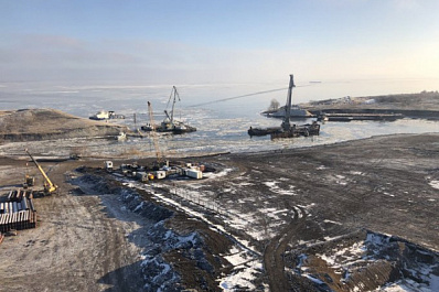 Дмитрий Азаров осмотрел строительство транспортного коридора "Европа - Западный Китай"