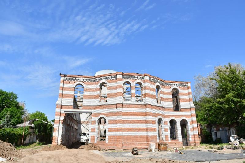 В Самаре продолжается реставрация хоральной синагоги