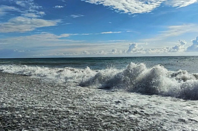 Летчик-космонавт показал Черное море из космоса