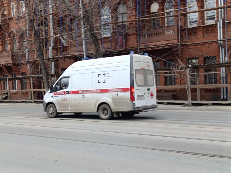 В Самаре в парке Гагарина на известный экстремальный аттракцион приехала реанимация