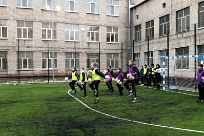 В Тольятти открыли новую спортивную площадку