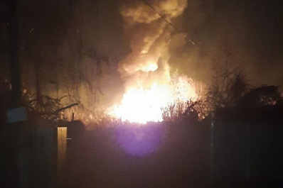 Из-за серии пожаров в селе Подгоры возбудили уголовное дело