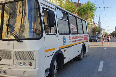  Самарцы вакцинировались от коронавируса в мобильном пункте в рамках акции "Ночь музеев"