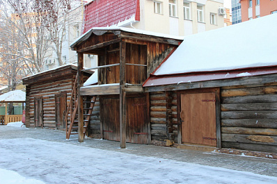 Купеческий двор XIX века воссоздали в самарском музее-усадьбе Ленина
