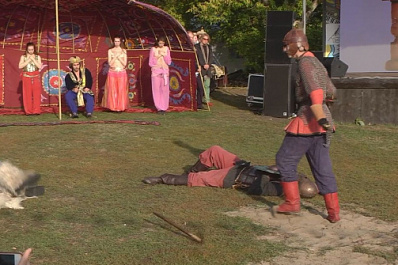 В Красноярском районе прошел фестиваль "Русь. Эпоха объединения" 