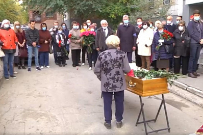 Самара простилась с Еленой Шпаковой