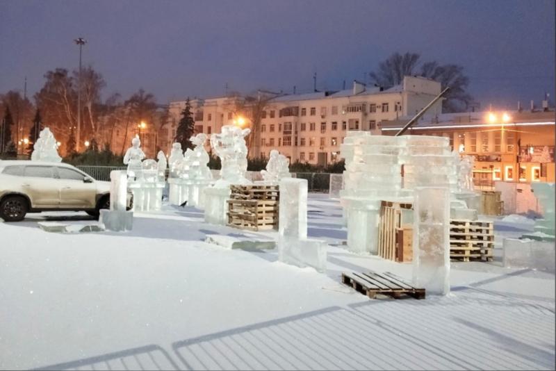 В Самаре 18 декабря на площади Куйбышева устанавливают ледовый городок