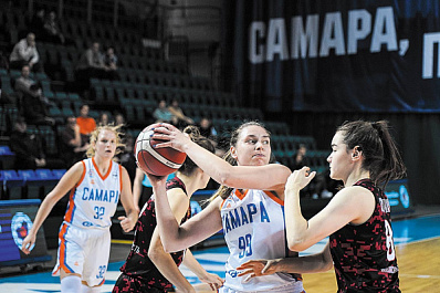 Баскетболистки "Самары" отправились на сбор после победы