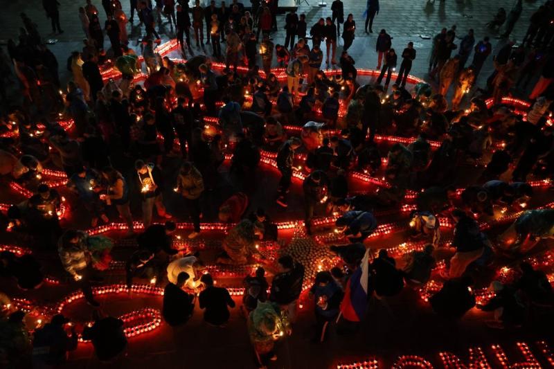 Самарская область присоединилась к акциям "Огненные картины войны" и "Свеча памяти"