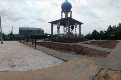 Красноярская набережная на реке Сок приобретает обновленный вид