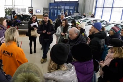 Зимний сезон туристического проекта "Поехали!" завершился автоквестом в Тольятти