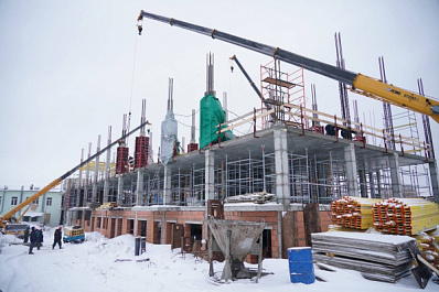 В Самаре строят новый корпус областной детской инфекционной больницы