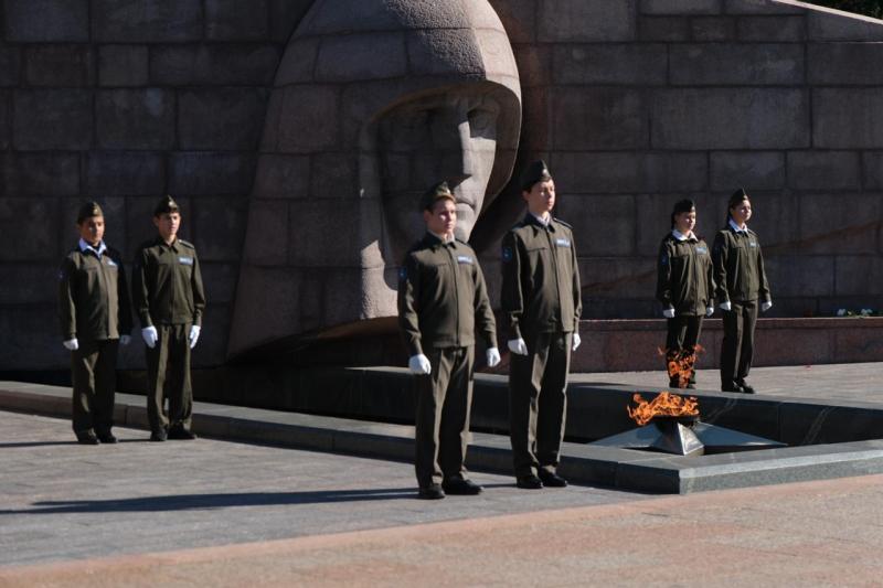 В Самаре вновь прошла акция "Перекличка постов №1 "Этих дней не смолкнет слава"