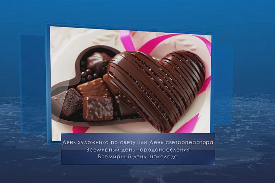 День шоколада. Календарь губернии от 11 июля