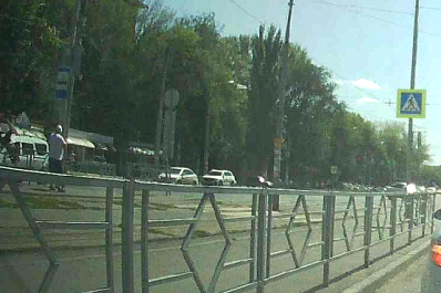 В Самаре 19 июля водитель на "Ларгусе" сбил парня на самокате