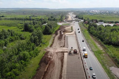 Темпы строительства моста у Белозерок на трассе М5 удивили жителей Самары