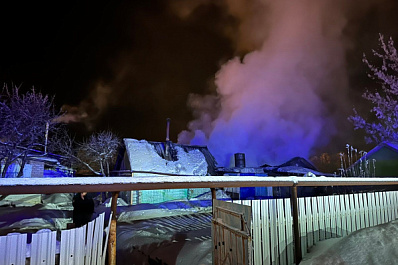 В Самарской области пожар унес жизнь мужчины