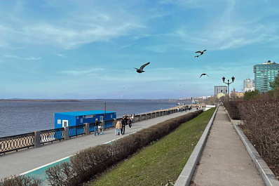 Посты охраны появятся на самарской набережной с 1 июля